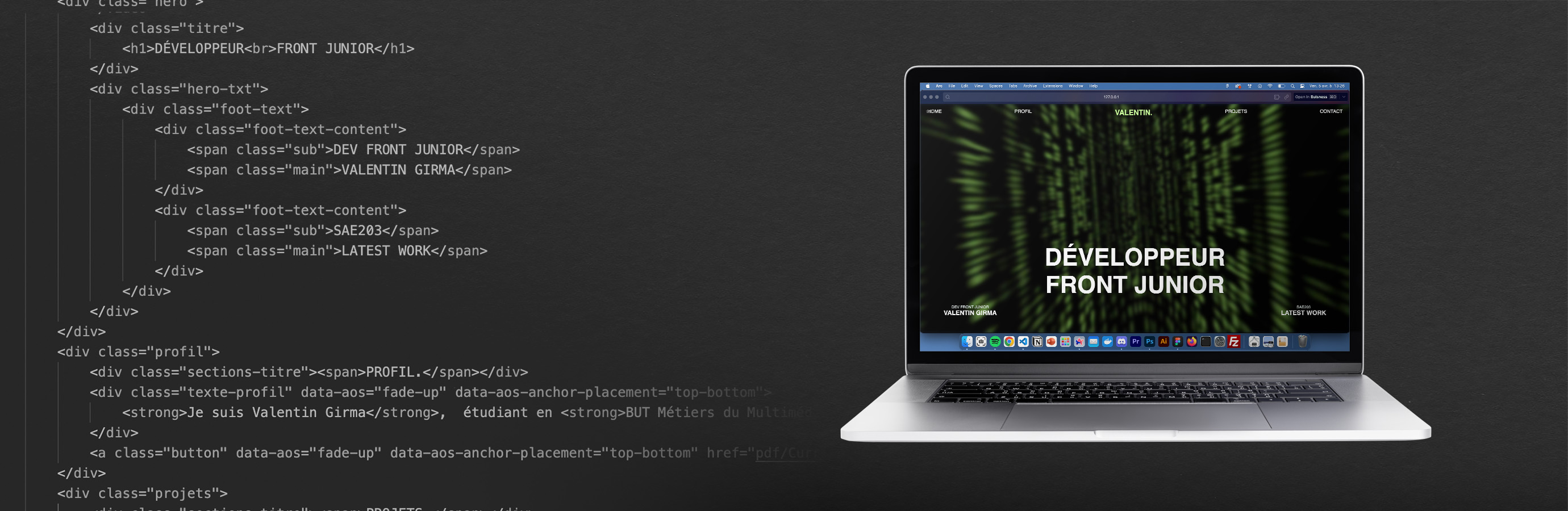 Projet Portfolio